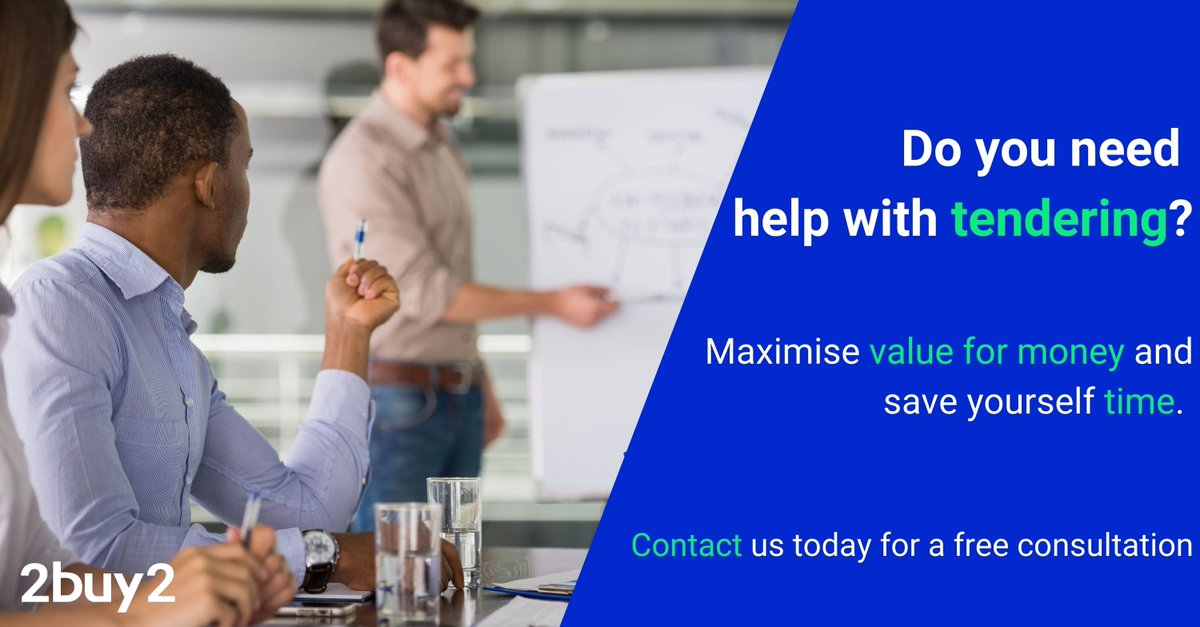 2Buy2's tweet image. The tendering process doesn't need to be a struggle, which is why we're always on hand to help! If you want to take the pain out of the tendering process, get in touch today: bit.ly/3B5l1yS 
#ManagedTenders #Tendering #Procurement