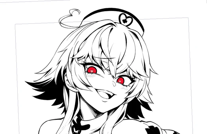 描いている 