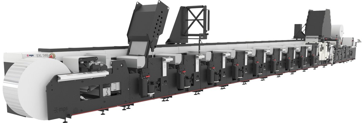 MPSSystemsbv's tweet photo. Wider and faster #flexoprinting without limits for narrow to mid-web printers and converters: the EXL-Packaging press.
https://t.co/WfFvJulZUL
#packaging #printingindustry #MPSsystems https://t.co/DjaOEQIQHC