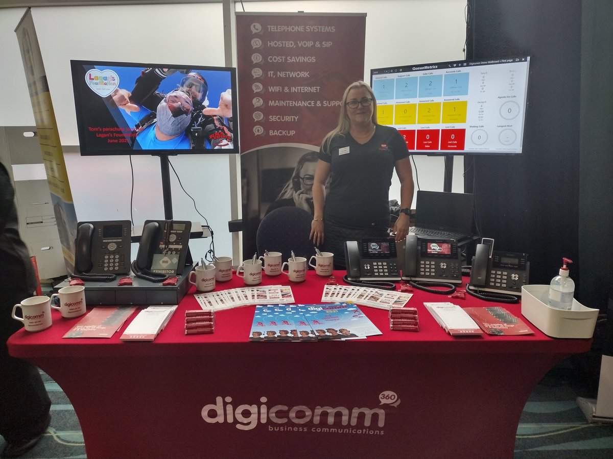digicomm360's tweet photo. We’re here at the @Shoutexpo at @BoltonWhitesHtl
to talk about how #hostedtelephony is facilitating #remote and #homeworking. Come and meet the team and find out more!
#NWBE2021 #communications #IT #hosted #telephony https://t.co/ayofbVrYJT