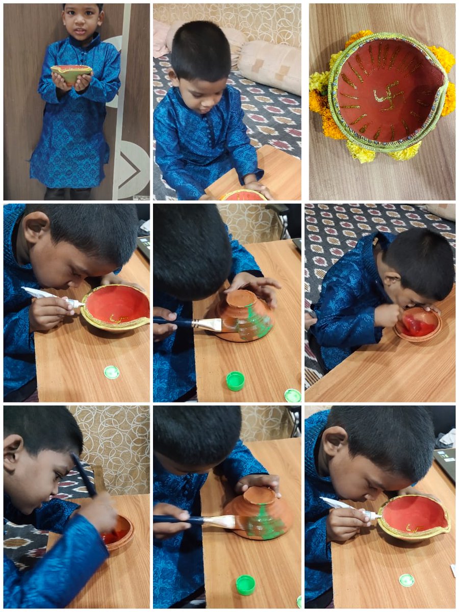 SAI_Edu_In's tweet photo. Traditional Day
The SAIoneers of Play Group were super excited. They were all dressed up in traditional attire. We did a little revision of letters and about pet animals. All read the picture book perfectly.
#MotorSkills
#Revision
#LinguisticSkill https://t.co/c3zSwdRoVY