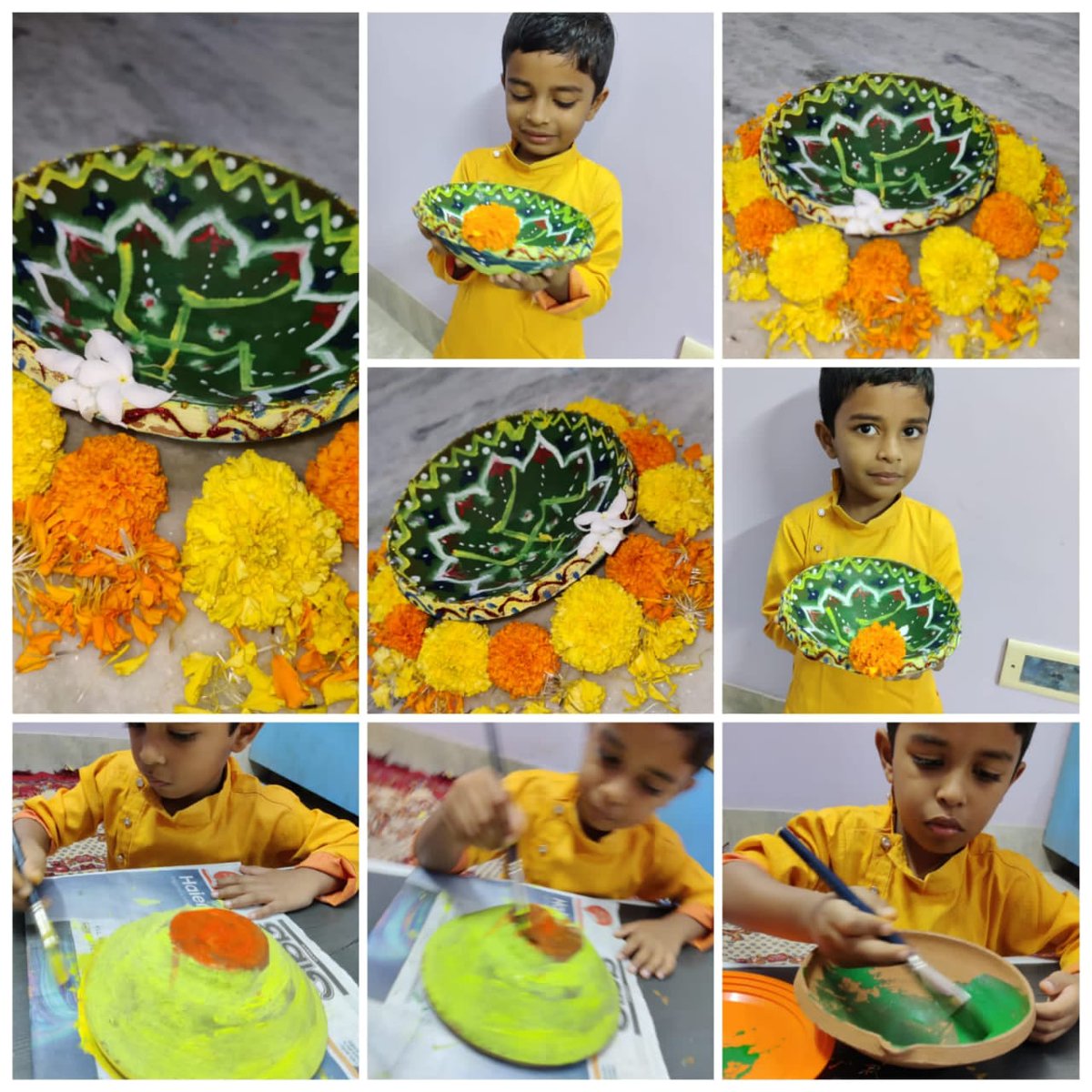 SAI_Edu_In's tweet photo. Traditional Day
The SAIoneers of Play Group were super excited. They were all dressed up in traditional attire. We did a little revision of letters and about pet animals. All read the picture book perfectly.
#MotorSkills
#Revision
#LinguisticSkill https://t.co/c3zSwdRoVY