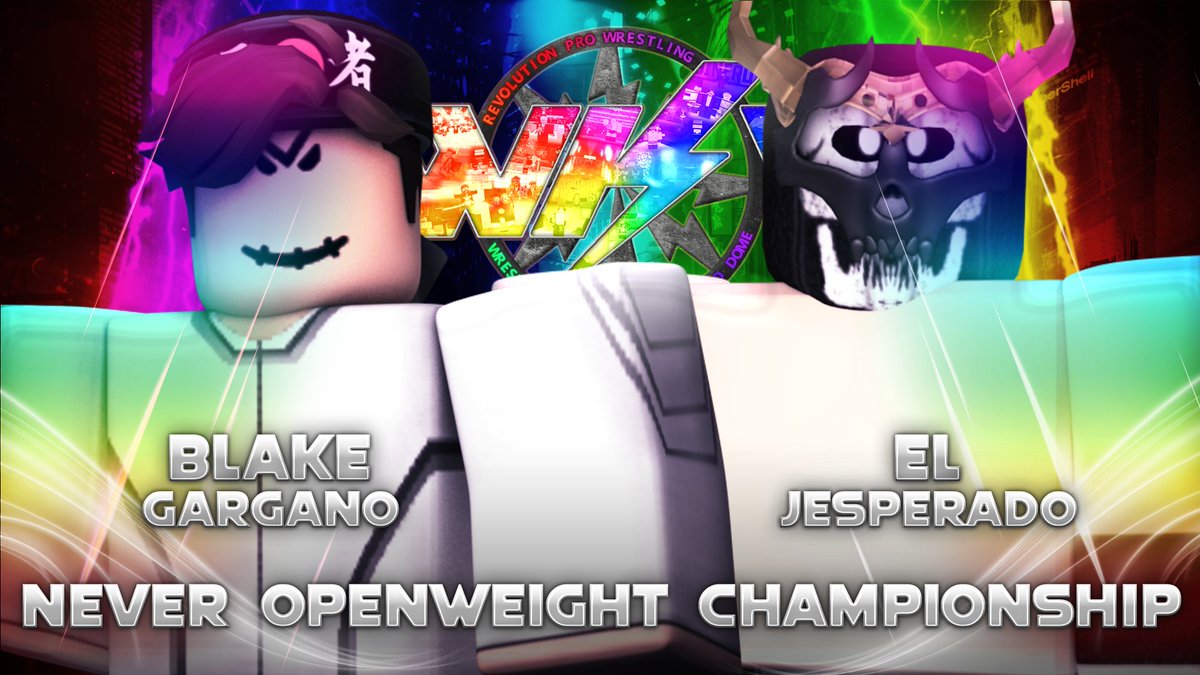 RPWxTRNKS's tweet photo. RPW | Wrestle Kingdom V NIGHT 2

@willowsbelle has been on a RAMPAGE once again as the NEVER Openweight Champion, this time he'll be facing his fellow teammate @JayGimmicks for the prestigious championship!

Can Jesperado FINALLY claim championship gold?

#rpwwkv https://t.co/s1Wu2wHWKs