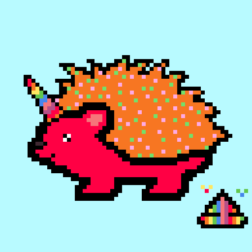 Rainbow unicorn horn with rainbow poop!🌈✨
