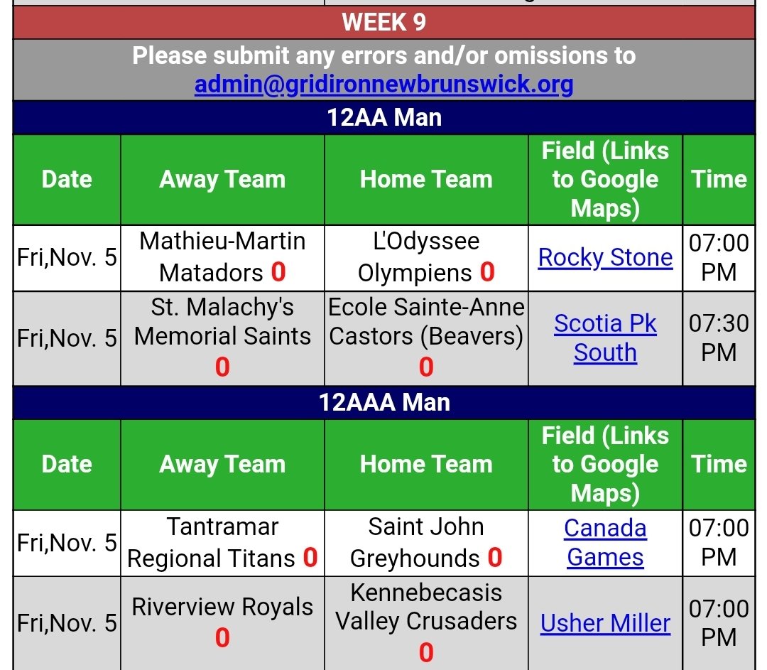 scottyandtony's tweet image. .@NBIAA_ASINB high school football playoffs this weekend! Good luck Greater #Moncton teams! .@AnglophoneEast .@francophonesud bit.ly/trendingmoncton