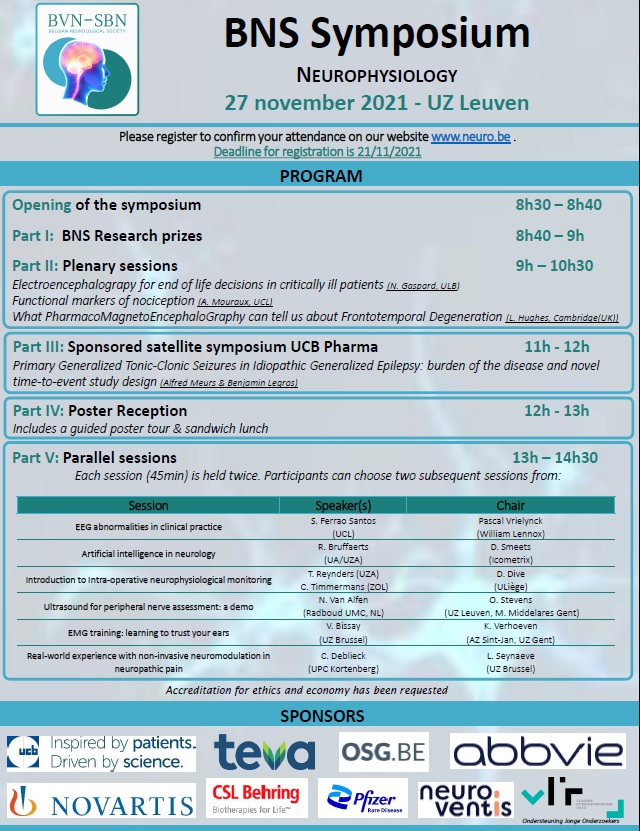 Belgian Clinical Neurophysiology Society tweet media