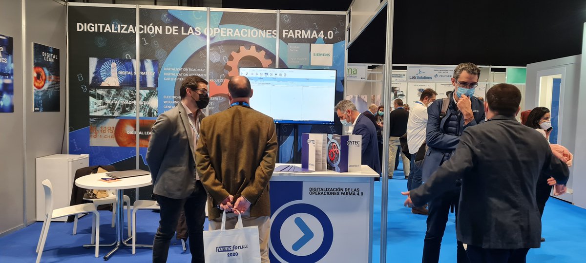 OYTEC_MES's tweet photo. Finalizado el certamen @farmaforum. Gracias a todos los visitantes por su asistencia. Ahora toca prepararnos para que la próxima edición sea aún mejor.
#eBR #PHARMA40 #MES #DIGITALIZACION #PAT #FARMAFORUM https://t.co/GIDMemAtrJ