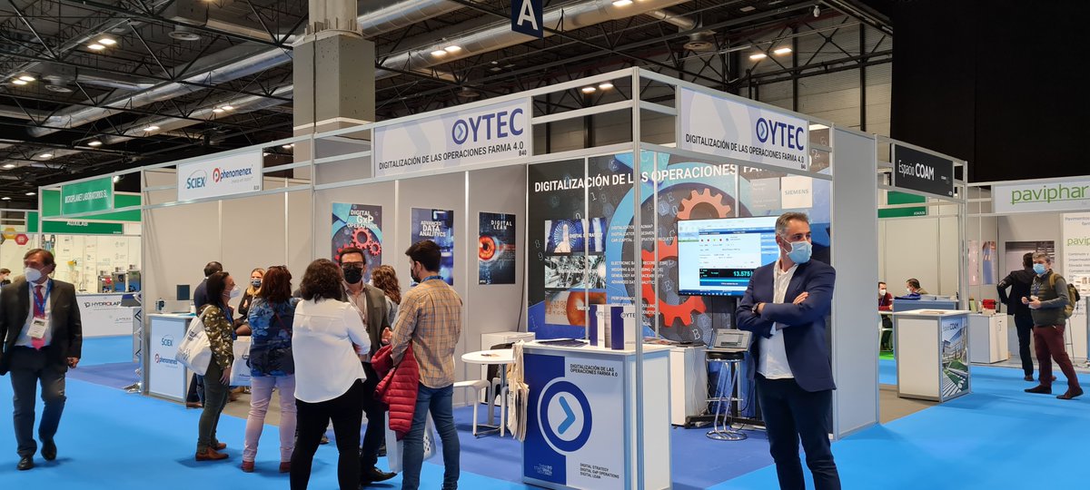 OYTEC_MES's tweet photo. Finalizado el certamen @farmaforum. Gracias a todos los visitantes por su asistencia. Ahora toca prepararnos para que la próxima edición sea aún mejor.
#eBR #PHARMA40 #MES #DIGITALIZACION #PAT #FARMAFORUM https://t.co/GIDMemAtrJ