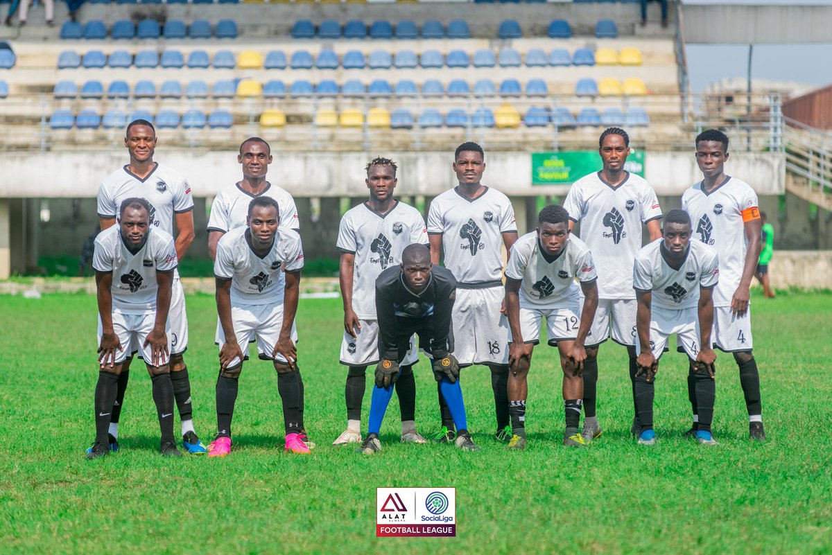 SociaLigaFL's tweet photo. Na teams wey no sabi win we wan dey celebrate now. 

#LigaSFL https://t.co/PdgviLl1vS