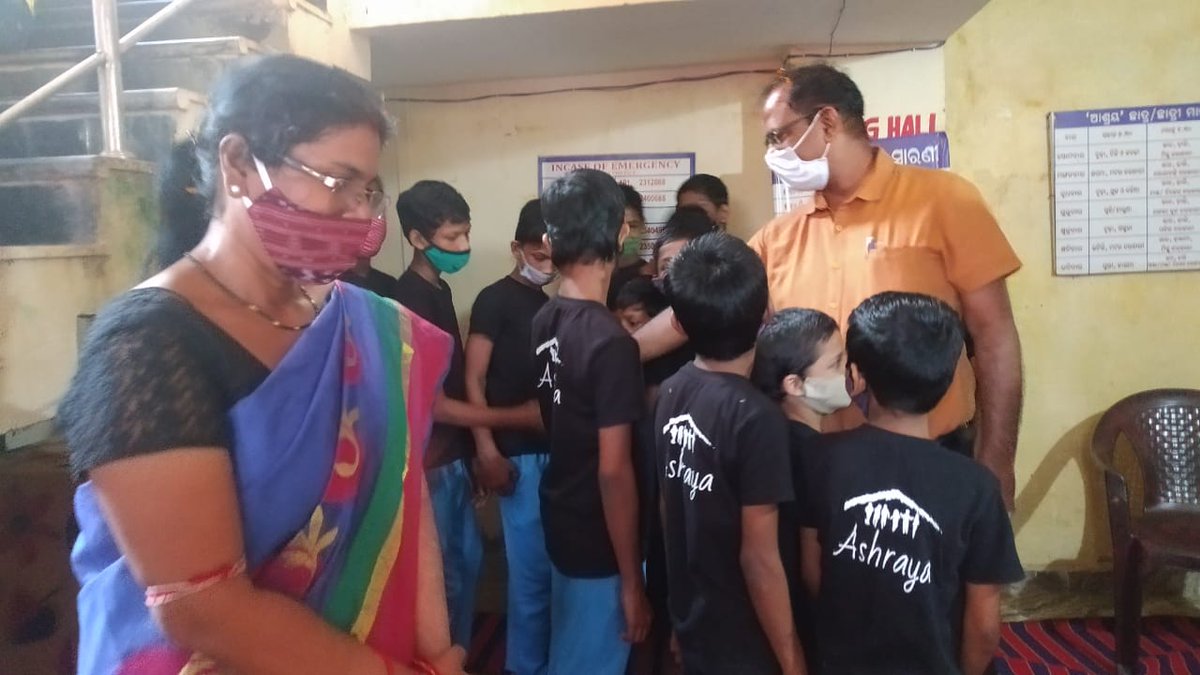 Celebrating Diwali with ASHRAYA Children HomeAt-Plot no. 1562, Phase -ll, Dumduma
H.B.Colony, BBSR by Addl PD Admin,DRDA