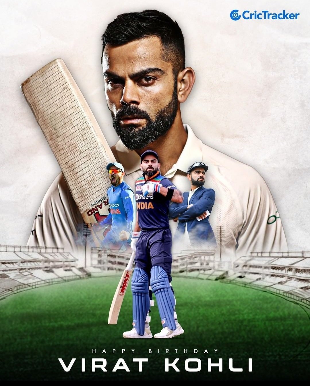 Happy Birthday to the captain of ,
G.O.A.T of Cricket, Virat Kohli    