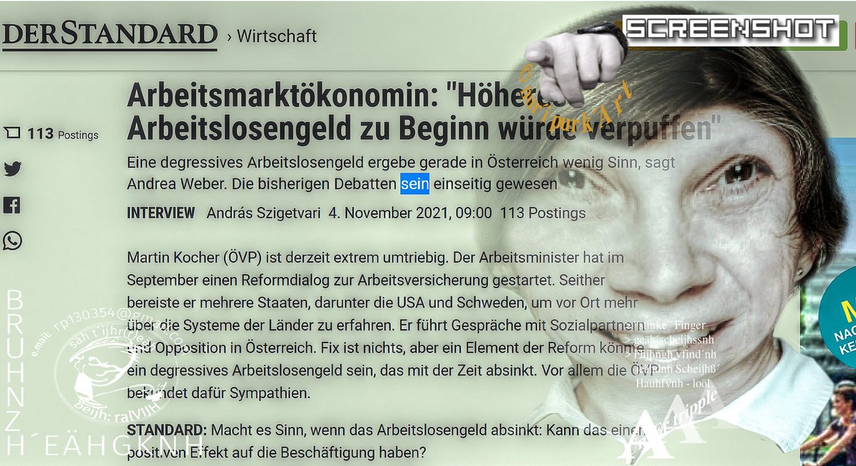 unpapagei's tweet image. DER STANDARD &amp;gt; @derStandardat :-( Du bist blockiert ~ loöL #INTERVIEW &quot;A.h&quot; infantilen vulgo: &quot;Dijhllouh&quot; #LohnAbSchreibEr #Szigetvari :-( mit siehe: #screenshot ;-) &quot;A.h&quot; #WebEr :-( noch ? :-( &quot;unbesachwaltete&quot; #ArbeitsMarkt´ vulgo: #SklavEnInnen &quot;2wahPunktNull&quot; ÖkoNom´In ? :-(