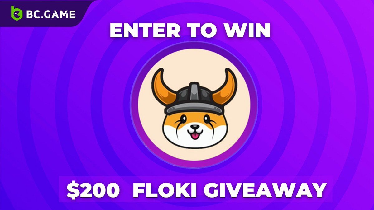 bcgame's tweet photo. Since its debut in Crypto Market, $Floki Coin has been creating waves

Show off your winning skills with https://t.co/75wFXK261p,It is the home of the brave 

💰Giving away $200 worth of 
@RealFlokiInu to 4 people

➡️ Follow
➡️ Like/Retweet
➡️ Tag 5 Friends

🔔Results in 48hrs! https://t.co/ZHlM3orqRC