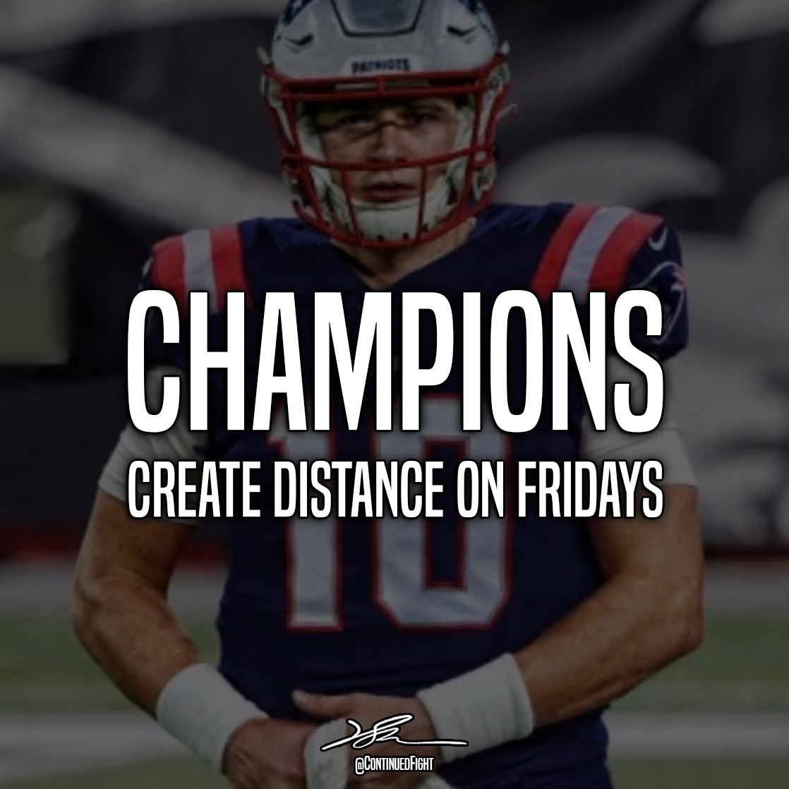 ContinuedFight's tweet photo. Champions create distance on Fridays. #FINISHFriday. EVERY. DAMN. FRIDAY. 

Don't be like everyone else waiting for the bell to ring and not focused on their best effort.

Stay focused on what YOU can control and DOMINATE the day. https://t.co/2TxrNqCXky