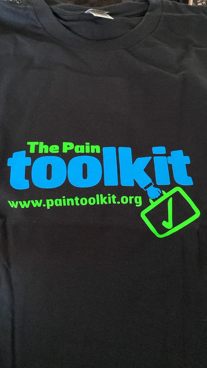 Thanks <a href="/paintoolkit2/">Pete Moore</a> … chuffed to receive this…. The original lived experience led self management toolkit and still a top quality global resource. Proud to be associated with you 😁👊🏻