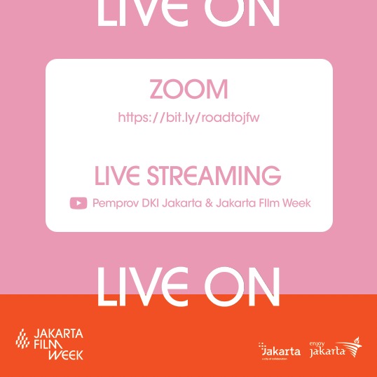 Today! Don't forget to join the Talks, Jakarta Kota Sinema with Nia Dinata, Asmara Abigail and Amir Siregar.
