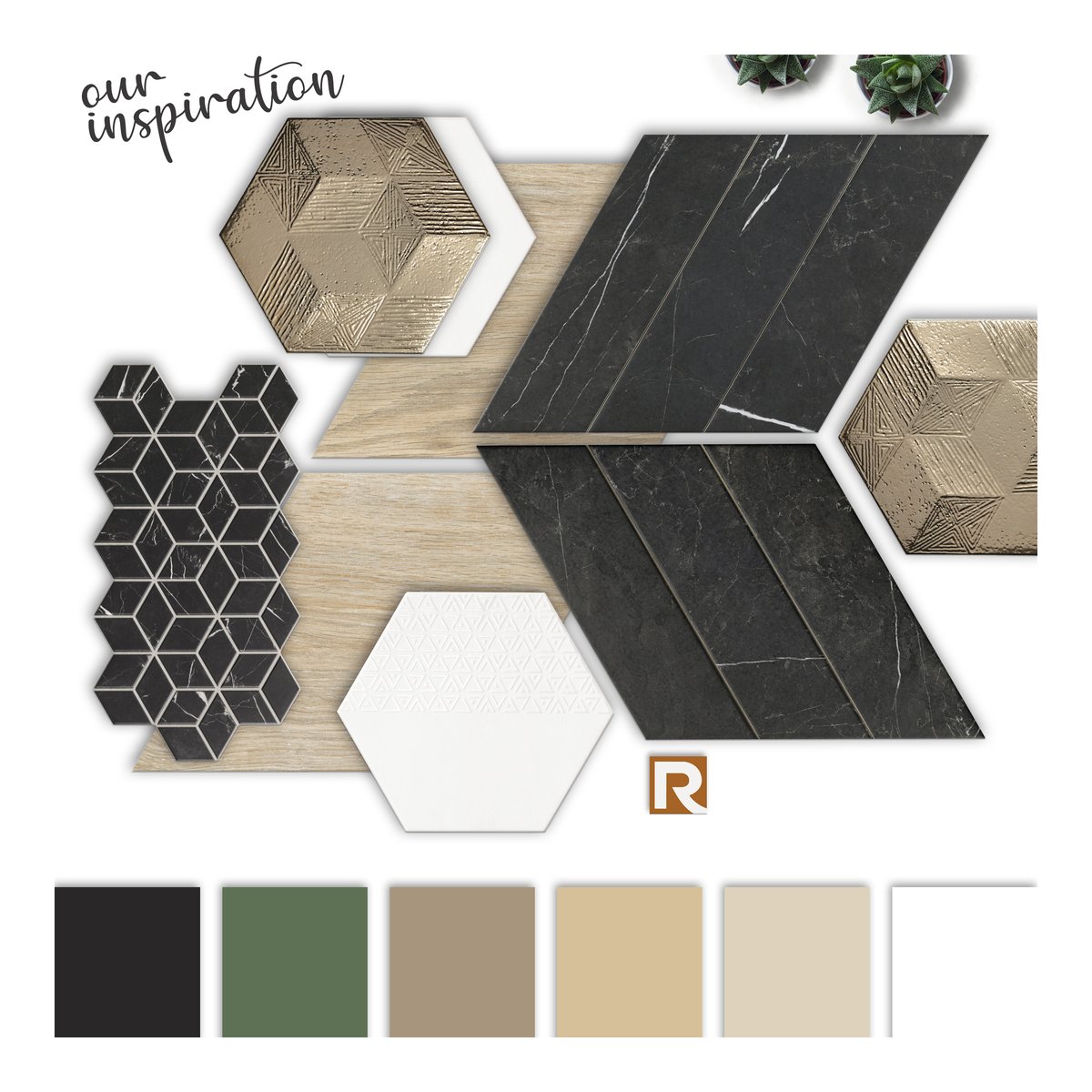 REALONDA1952's tweet photo. #ReinventYourHome · Project by BOSKE ART | More info: https://t.co/V57QmRsIHf
#RealondaMoodboard inspiration >> Diamond Marquina · Diamond Timber · Rhombus Marquina · Opal · Jakarta Gold
#Realonda #madeinspain #tileofspain #staysafe #reinventatucasa #homeideas #decoration https://t.co/6SnZsw2eyj