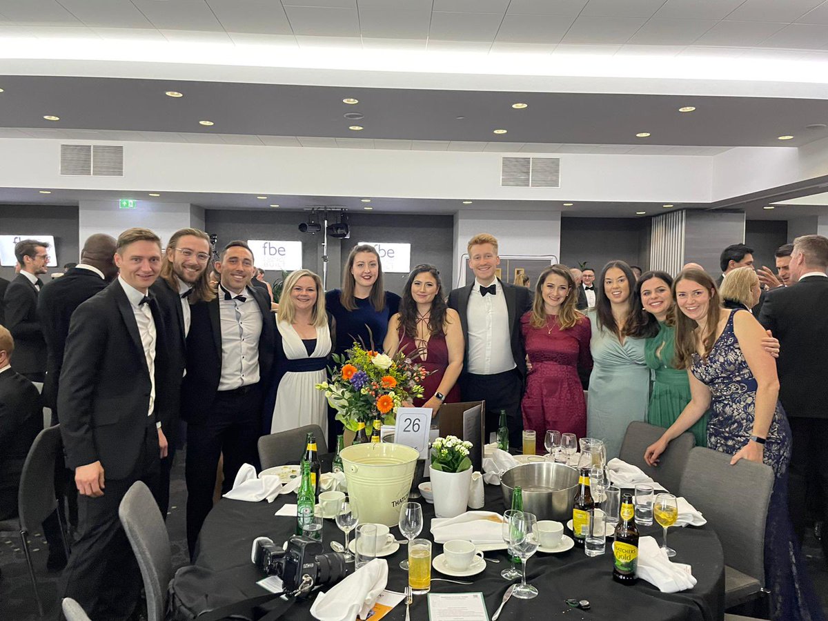 RM_Townsend's tweet photo. Had a great time at the @fbeGreatWestern Brunel Dinner last night! The first one representing @WoodwardSmithUK. Lovely to see my fellow @fft_Western committee members and my old @StrideTreglown colleagues too. #networking #blacktie #bristol https://t.co/mZqOkmJFCN