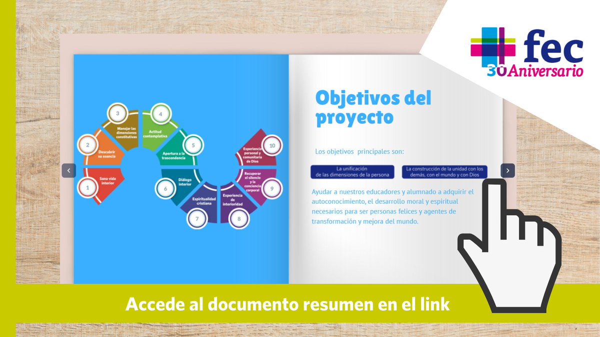 colegiosfec's tweet photo. El miércoles disfrutamos del 1º #WebinarFEC 💻del curso: Proyecto Sé de #interioridad y #espiritualidad: Una oportunidad para ser en verdad 🪔
Gracias a los +de 900 educadores conectados👏
@pastoralfec
¿Quieres saber más sobre este proyecto?
Haz clic⬇️
https://t.co/RUZko650h6 https://t.co/wRSHao0W9f