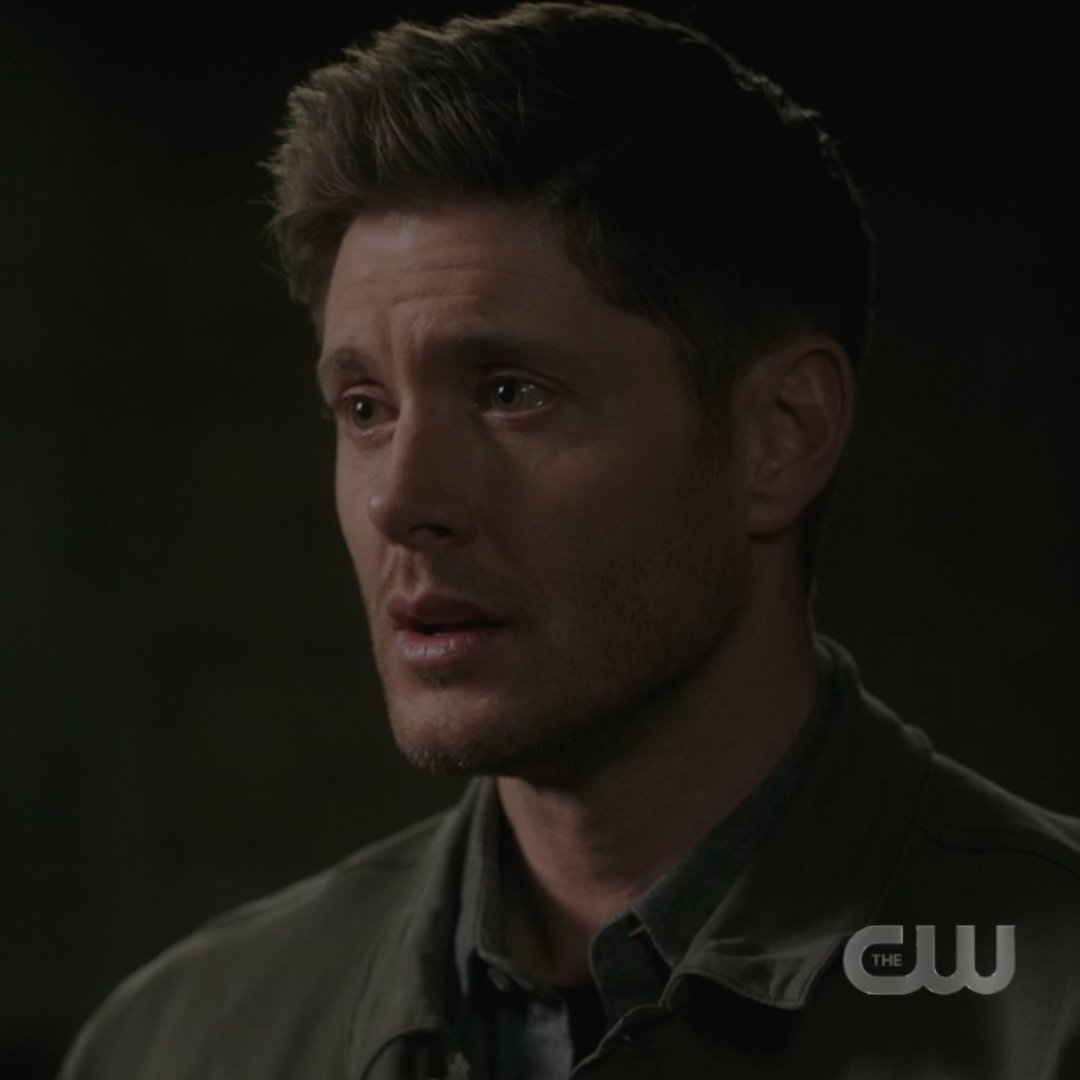 CasIsLoved's tweet photo. And we see Cas' POV of Dean again --his face drawn, drained of hope. But still beautiful. Still Dean Winchester.
#DestielAnniversary https://t.co/bd2yv6JbJK