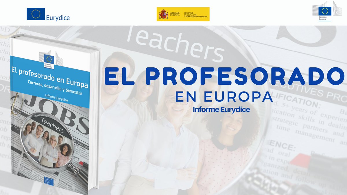 educaINEE's tweet photo. #EurydiceEU ha traducido al castellano el informe “Profesorado en Europa”. 

Descubre los aspectos clave de la vida profesional del profesorado de la primera etapa de Educación Secundaria en:
▶️https://t.co/PDpPM2cFrg https://t.co/LU2bszwits