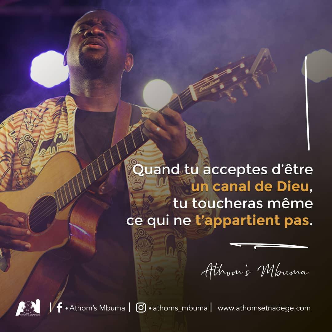 Quand tu acceptes d’être un canal de Dieu, 
tu toucheras même ce qui ne t’appartient pas. 

#motivation