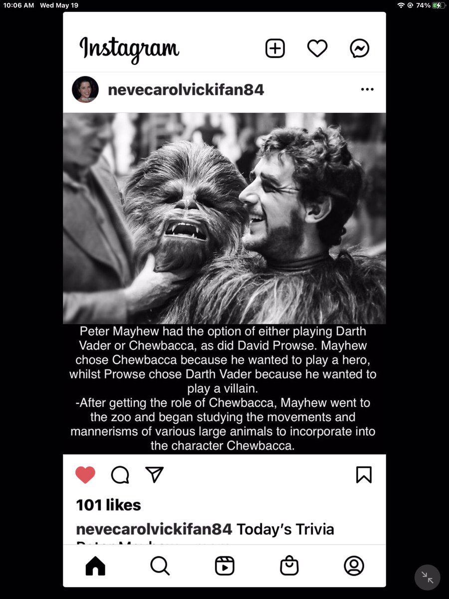 nevecarolvickifan84 

Peter Mayhew/David Prowse.  James Stewart Facts.  Fairuza Balk.  The Four Seasons (May 22, 1981)! https://t.co/dlWPxW8SBo