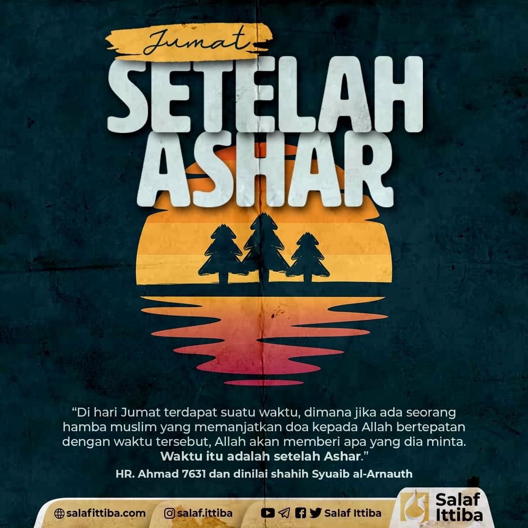 ShamKamikaze's tweet photo. Jangan lupa waktu mustajab doa #sunnahjumaat https://t.co/AlsatAeVlb