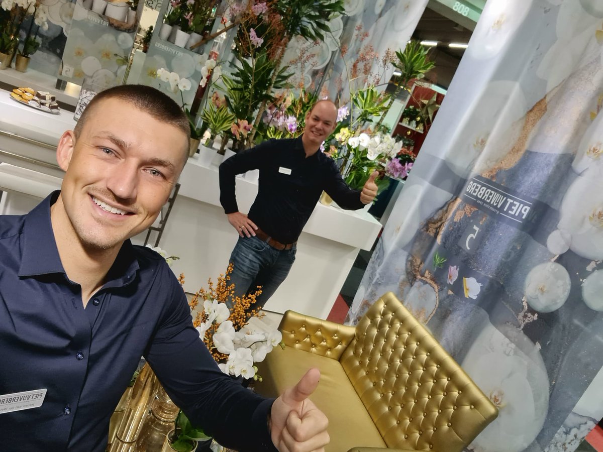Today on the last day of the Trade Fair Aalsmeer, Jeroen, Alex and Arend will be present at our stand 👉 number 27.10 We are really looking forward to meeting you again physically and catching up with you over a cup of coffee or drink! ☕🥂