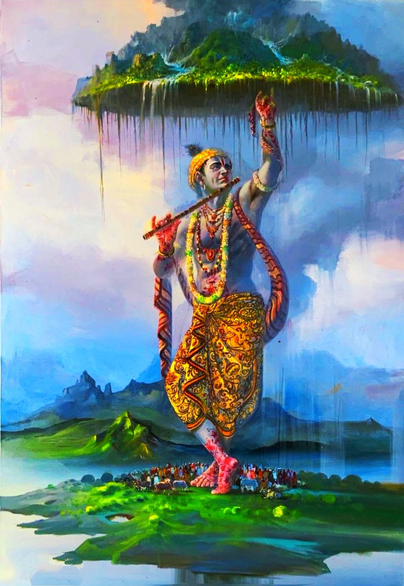 vishalji1981's tweet photo. भगवान श्री कृष्ण द्वारा प्रकृति एवं गौ माता के संरक्षण को समर्पित पावन पर्व गौवर्धन पूजन की मंगलकामनाएं।
भक्तों का सरंक्षण किया। भक्त वत्सल भगवान श्री कृष्ण की जय
जय श्री कृष्ण
जय हो हिन्दू संस्कृति https://t.co/ZhPEwKHvNR