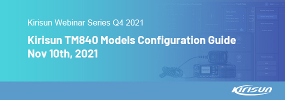 kirisun2's tweet photo. FREE WEBINAR on Kirisun TM840 Configuration Guide. 

Find out all of TM840's operational details. Join us today!

Register: https://t.co/77SRNrrJFu

#Kirisun #TM840 #radios #communication #twowayradio https://t.co/UzxIwPpdZp