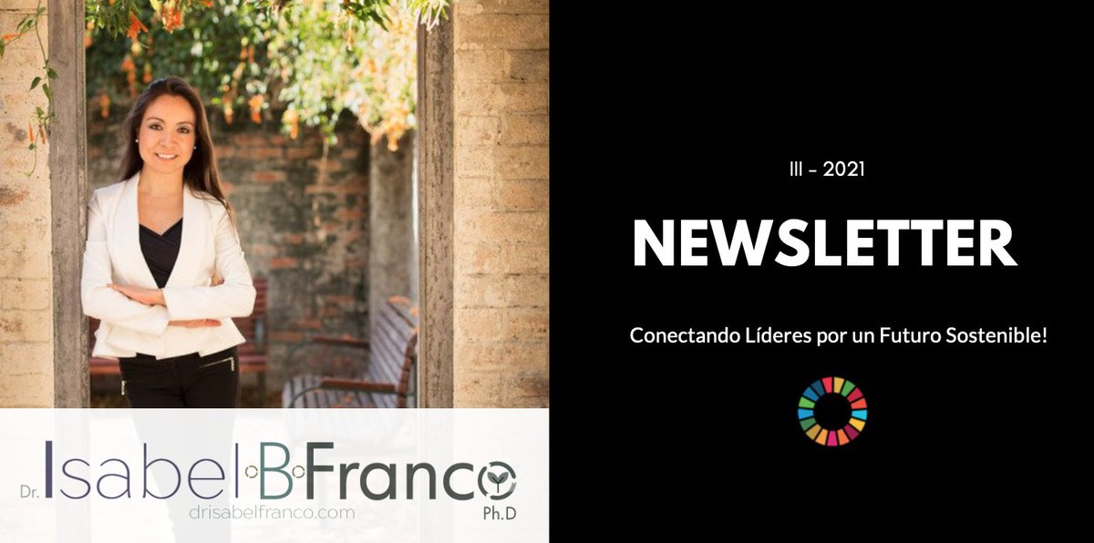 eWiselyForum's tweet photo. Los invito a revisar mi último boletín informativo en español:
a) Foro de #Sostenibilidad de Mujeres 2021 &amp; #COP26 
b) Publicaciones 
c) Paneles y cátedras en sostenibilidad
d) #Soluciones en sostenibilidad
Consulta en el siguiente enlace:
https://t.co/4ma9JspfiT https://t.co/QND3NOVwCO