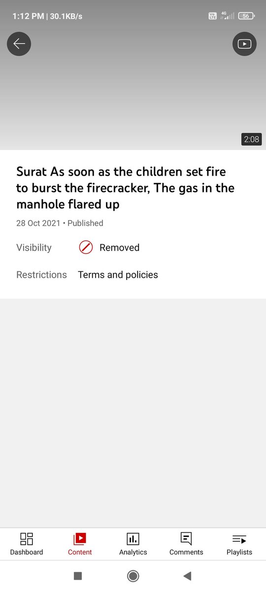 SHREESWAMI9's tweet photo. @TeamYouTube देखिए आपकी टीम बीना कुछ देखे स्ट्राइक लगा दीया सेम वीडियो बाकी चैनल पर चालू है, सिर्फ़ मेरे चेनल पर स्ट्राइक लगा दीया हे, @SusanWojcicki अब मैने appeal Kiya है, लेकिन यह गलत है, https://t.co/3IRAonlX8W
#Viral #वायरल #YouTuber #youtube https://t.co/UxEIG2dSmY