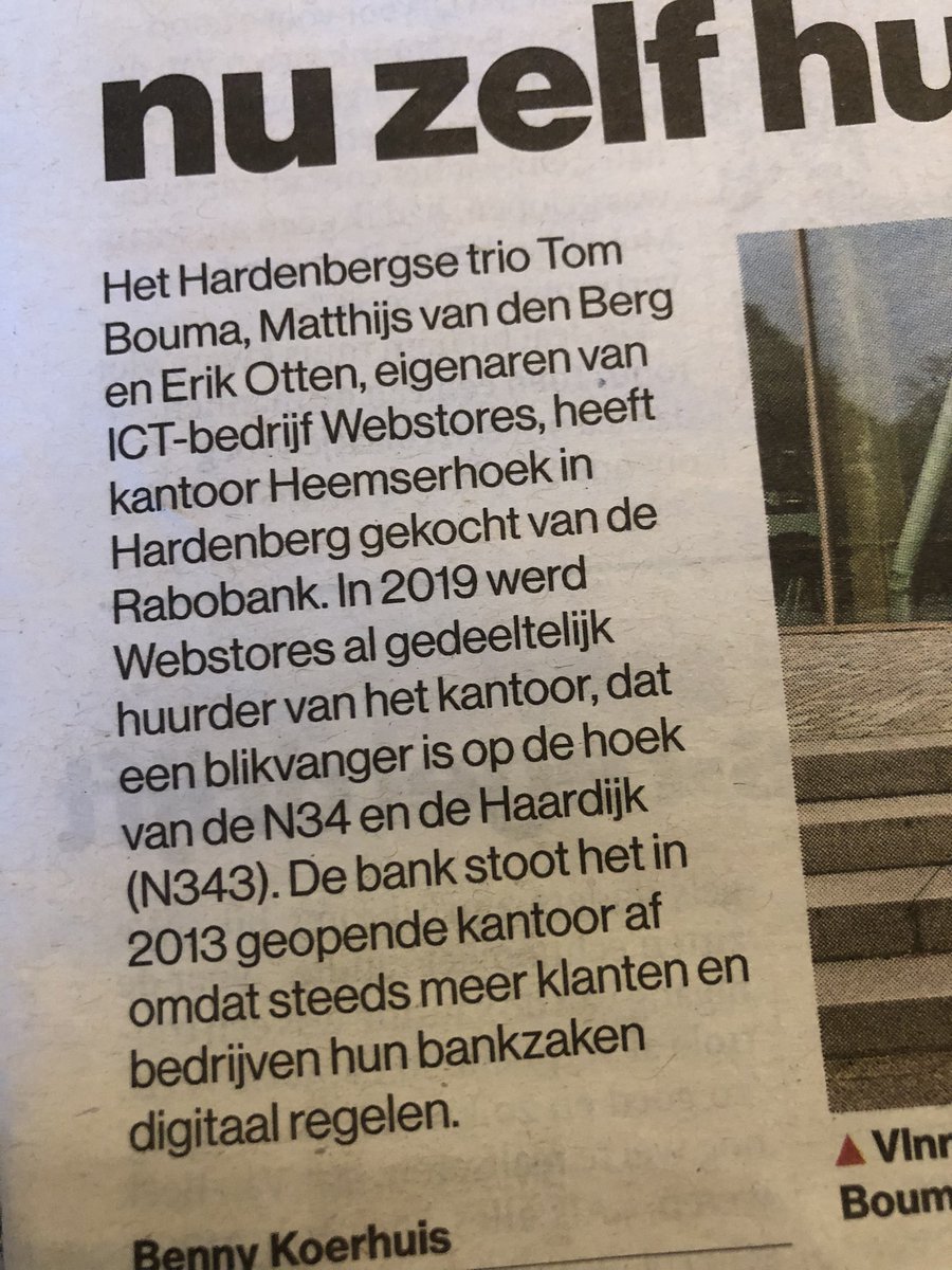 RhwienenP's tweet photo. Ik ervaar dit toch anders. Wij worden door de bank gedwongen zaken digitaal te regelen omdat steeds meer kantoren sluiten. De fijne menselijke bank is m.i. veranderd in een harde onpersoonlijke “computergestuurde” bank.
#investeren #financieringsaanvraag 
#waarhaaliknumijnmunten https://t.co/t3EGBlyAWY