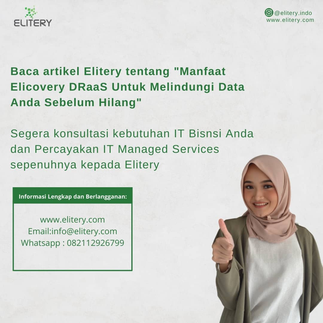 eliterycloud's tweet photo. Kami siap menjaga keberlangsungan bisnis Anda bahkan saat bencana terjadi 💯

#Elitery #SPBE #perpres95 #DRC #DRaaS #IaaS #BaaS #elicovery #elivault #naturaldisaster #disasterrecovery #bencana #lost #data #bencanaalam #humaneror #itbackup #itsupport #managedservice https://t.co/FriXRj7flR