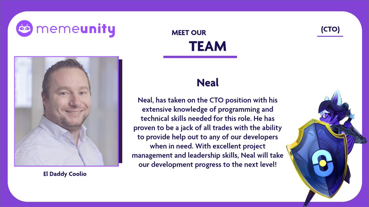 thememeunity's tweet image. Meet Neal👇