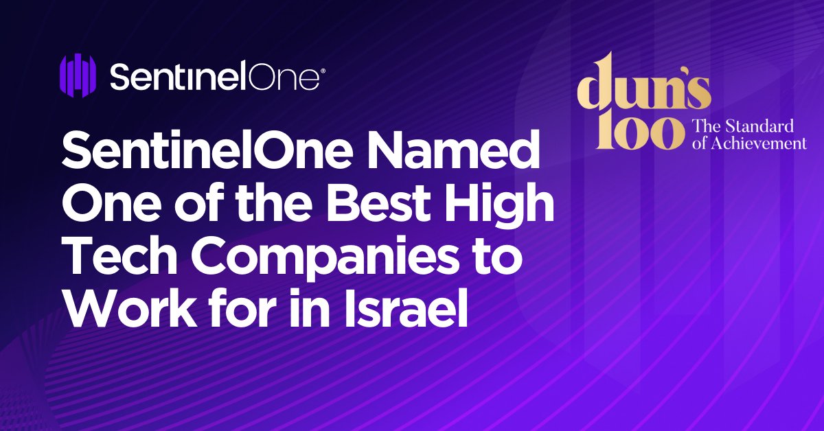 "השנה השתתפנו לראשונה בדירוג ״חברות ההייטק שהכי טוב לעבוד בהן ונכנסו היישר לטופ 20. בניגוד למה שאפשר לחשוב, ההשתפות הדירוג איננה בתשלום והדירוג נקבע על פי נתונים שהחברות מעבירות, שאלונים שהעובדים ממלאים שבודקים את שביעות רצונם.
וכן- אנחנו עדיין מגייסים