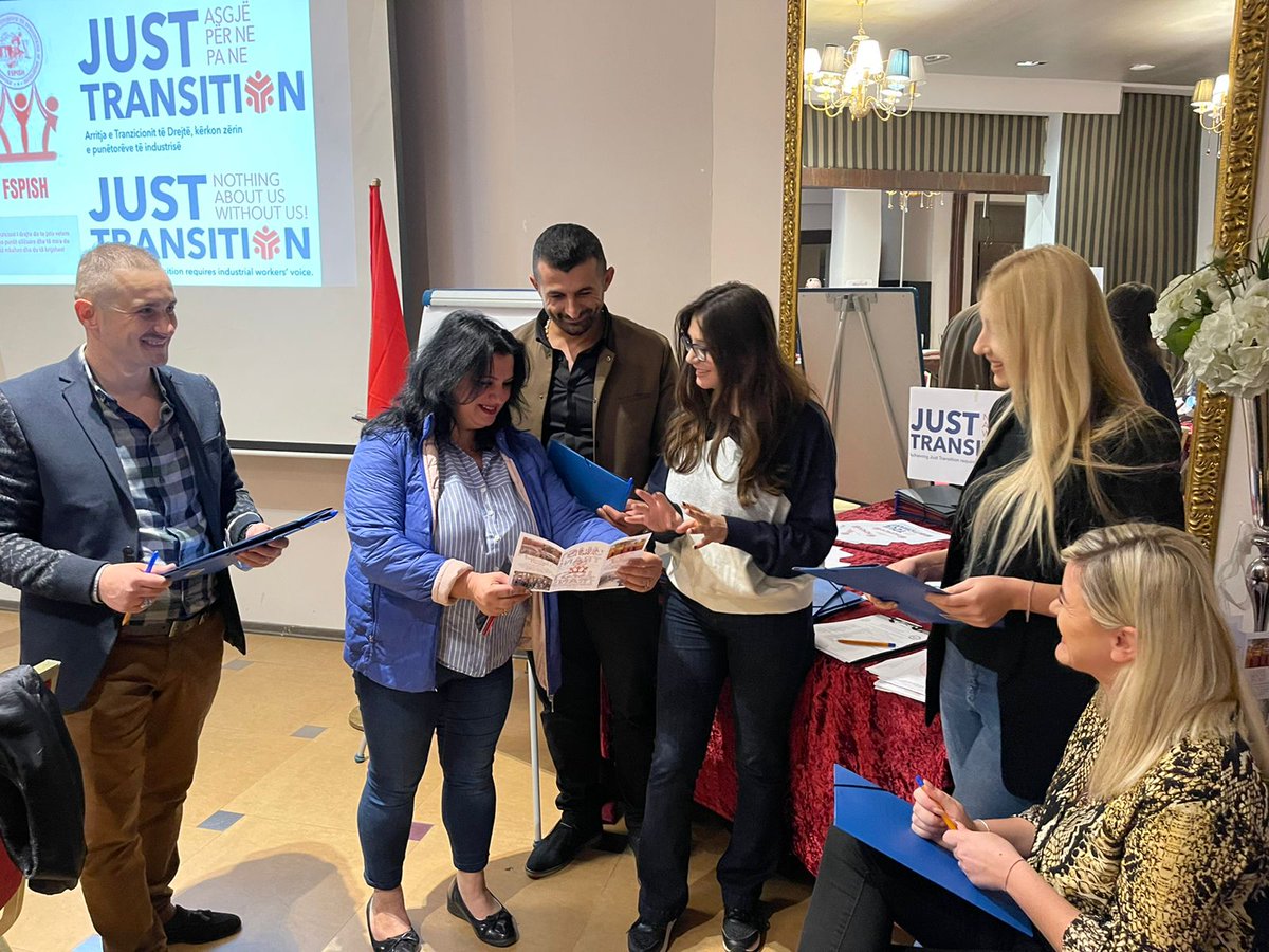 FSPISH3's tweet photo. Its happening...
FSPISH Young workers' seminar on "Just Transition".
The Youth Network of FSPISH altogether discussing on how can handle this transition and the requirements needed for this.
#JustTransition
@FSPISH 
@industriAll https://t.co/7Ney0ogJAr