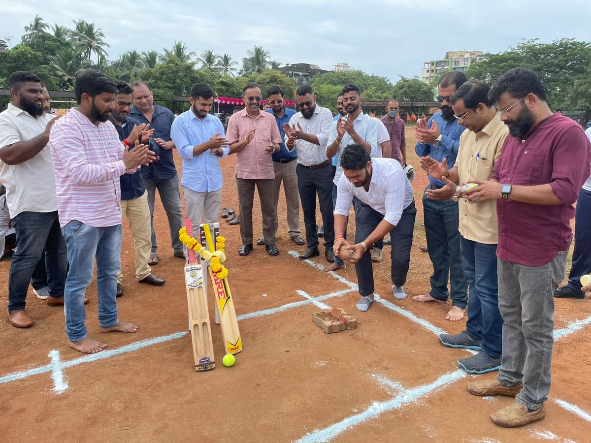 rupesh_palyekar's tweet photo. Inauguration of #CMTrophy 2021 in Vasco Constituency .
#Cricket
#LetsPlayGoa
#BJP4GOA22IN22 https://t.co/wFWgfAngAy