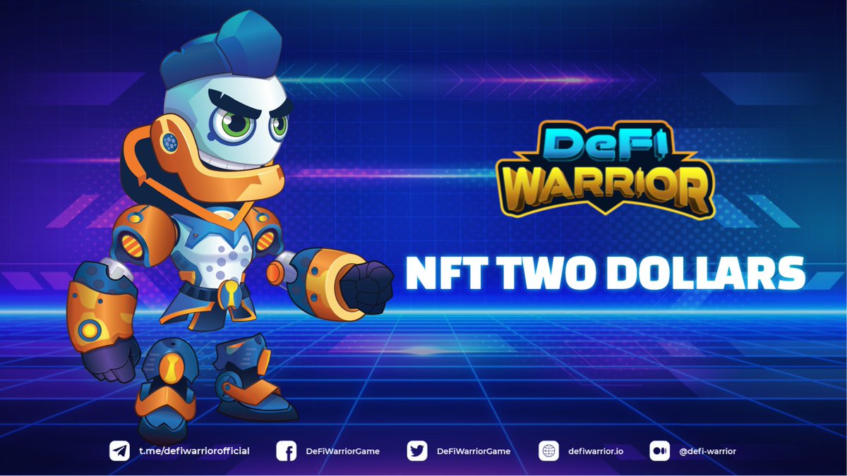 TheMeraGame's tweet photo. 💥We have been waiting for this moment to bring you TWO DOLLARS this week! 

“NFT Two Dollars” allows you to vote for your favorite NFT in the marketplace and purchase it FOR ONLY $2 USDT! 

Read more: https://t.co/teEWuf5bE9

#defiwarrior #Metaverse https://t.co/uIGfu0hHXu