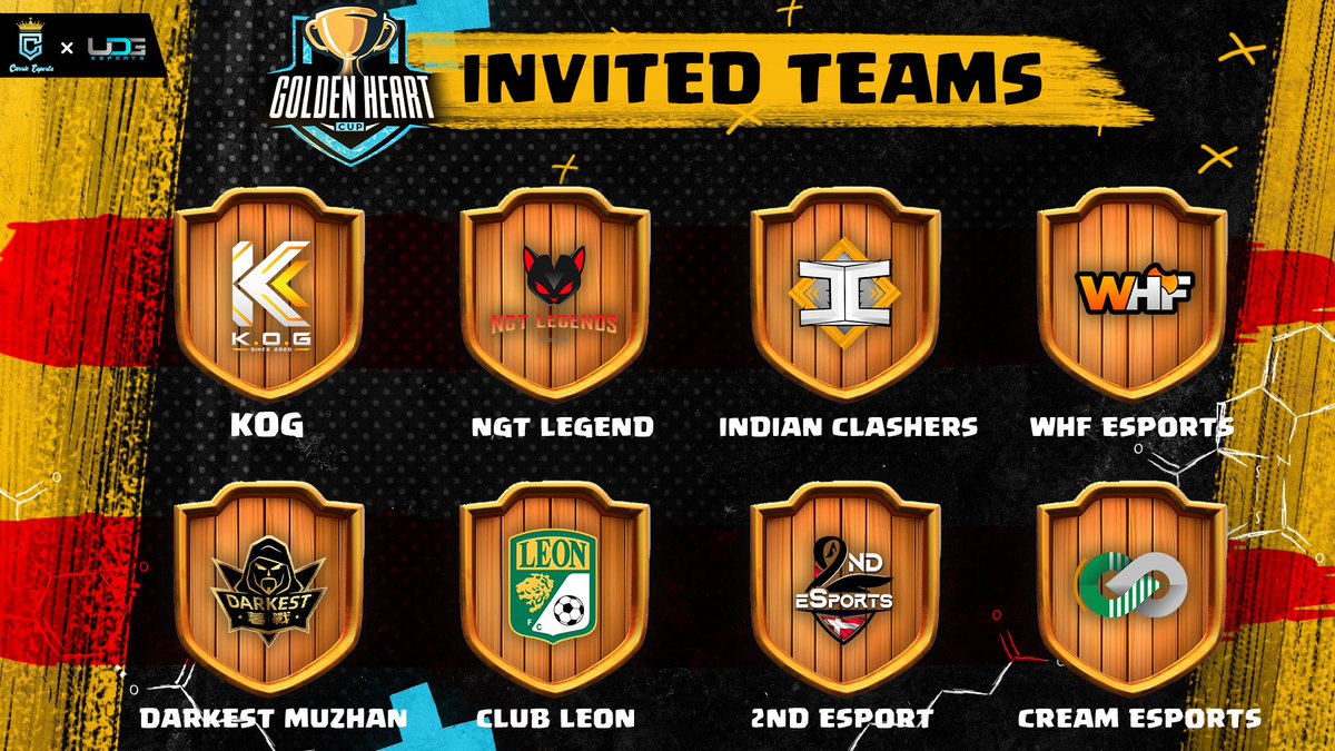uDG Esports (@esports_udg) on Twitter photo Here's presenting the first lot of teams who will be joining us in Phase 2 of <a href="/EsportsCarrie/">Carrie eSports</a> present Golden Heart Cup Season 2.
(1/4)
#ClashOfClans #Clashesports Here's presenting the first lot of teams who will be joining us in Phase 2 of <a href="/EsportsCarrie/">Carrie eSports</a> present Golden Heart Cup Season 2.
(1/4)
#ClashOfClans #Clashesports