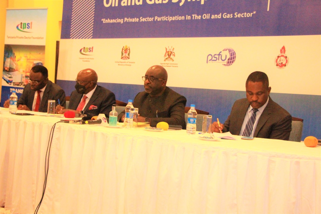 tpsftz's tweet photo. The Tanzania Private Sector Foundation (TPSF) in collaboration with Private Sector Foundation Uganda (@PSF_Uganda) have urged the business community to embrace the first ever #Tanzania-#Uganda Oil &amp; Gas Symposium (#TUOG) scheduled for November 25, 2021 in Dar-es-Salaam, Tanzania. https://t.co/aLXBpqLRRZ