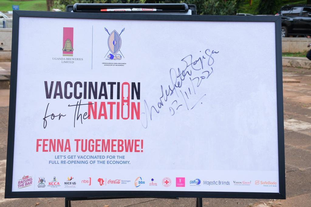 RobertKasumba4's tweet photo. Its on this weekend 6th and 7th at Bulange gardens Mengo. In partnership with @UgandaRedCross @UgandaBreweries @BugandaOfficial @centurybottling @KCCAUG @bbstvug @MinofHealthUG @nbstv
#fenatugemebwe
#getthatjab. https://t.co/GPjFqIDgd3