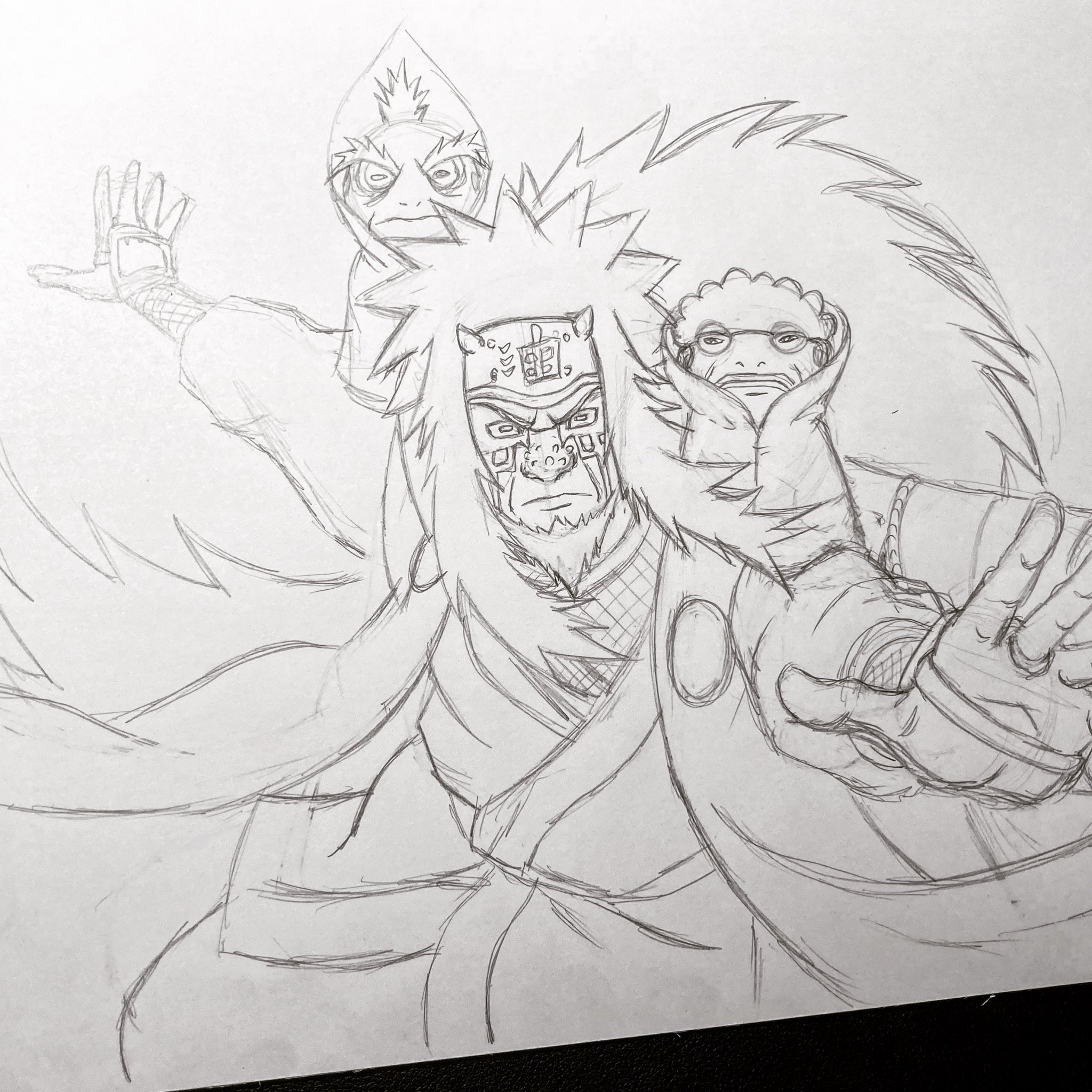 Jiraiya drawing deals