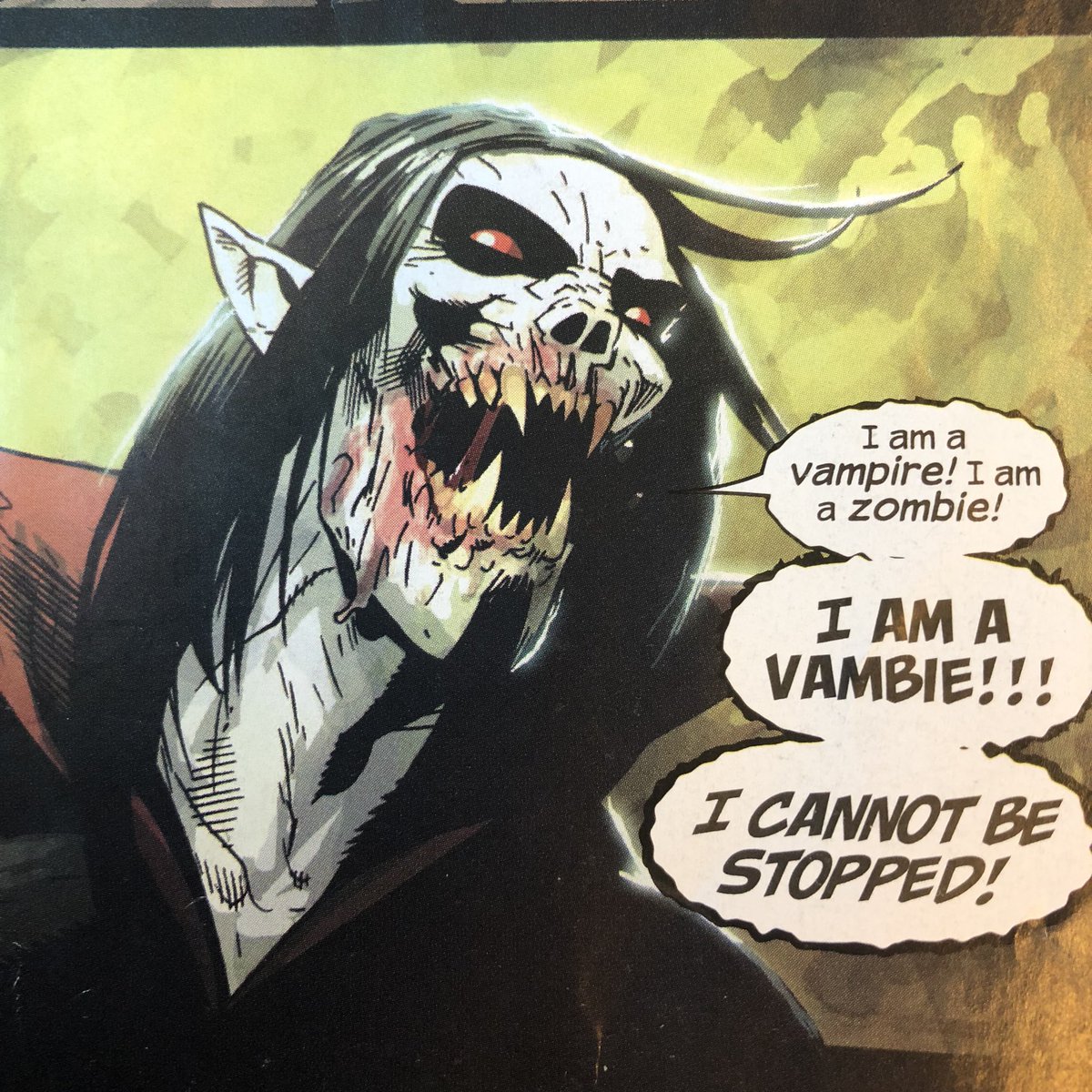 JukkaVuorio's tweet photo. Se on kuulkaa tänään ohjelmassa reissu Helsinki-Alajärvi-Helsinki ja matkalukemisena muun muassa Marvel Zombies 3 ja viihdyttävyystaso lähentelee 5/5! #sarjakuvat #MarvelFi #MarvelZombies https://t.co/rpC30gFNLf