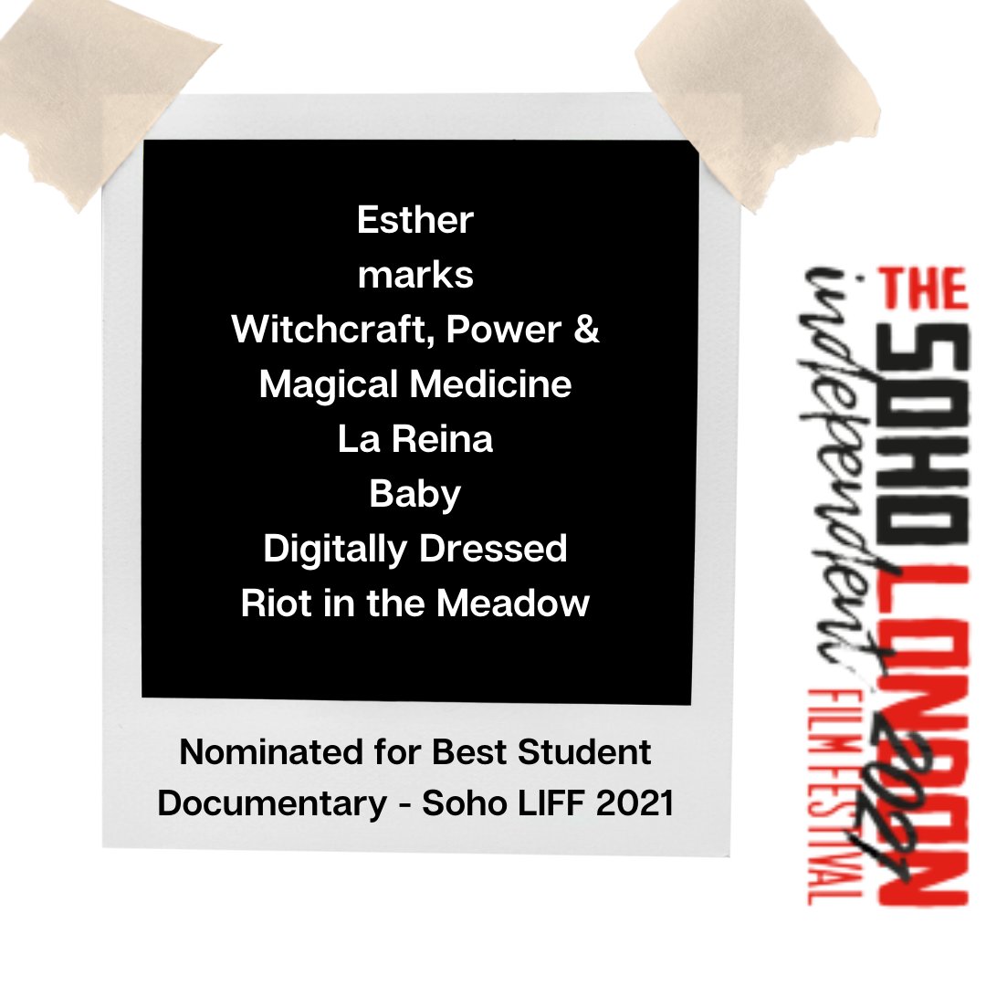 Congratulations to all our nominees!

@carriewithacamera21 @cazzmyster
@hannahcongdon 
<a href="/dumpling/">143</a>.film <a href="/paquitathequeen/">Paquita De La Torres</a> @juliaakonarska 
<a href="/charlie/">Charlie</a>.bezkorowajny @graciecreber_film @anayaeast @judebarr99 <a href="/graciedee620/">Grace David</a> 
@rafaellaproductions @digitally_dressed_film 
@riotinthemeadow