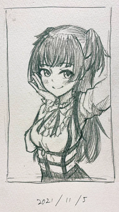 黛 冬優子/ワンドロ
#シャニマス 