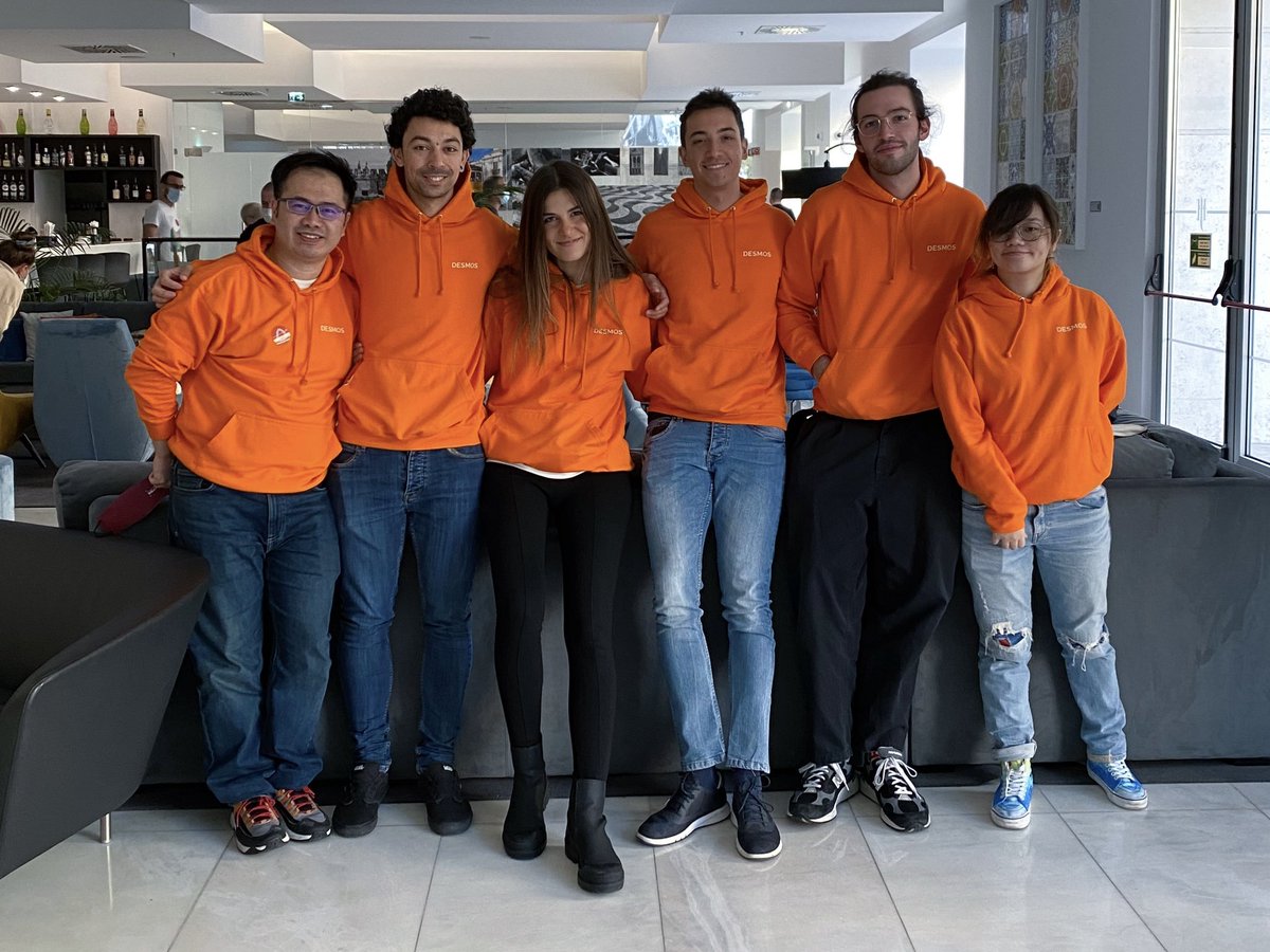 DesmosNetwork's tweet photo. Ready for @CccLisbon! 🧡

#Cosmoverse #desmos https://t.co/HRLL2SXwBM