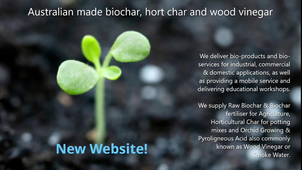 ByronBiochar's tweet photo. Byron Biochar - Spring 2021 Update - https://t.co/iwOvB1rnc6 https://t.co/CG0Oat38I4