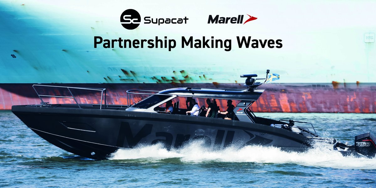 SupacatLtd's tweet photo. Gerard Törneman, Global Sales, Marell Boats, “We are thrilled to work with the experienced people at Supacat.  They have a great market attitude in supporting the customer from initial project to aftermarket services”. https://t.co/Q9aJ6xPlNa #Partnershipmakingwaves #M15 #Marell https://t.co/Jz5vdkxtlW